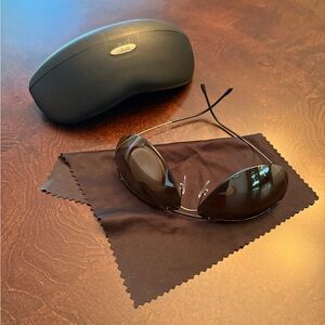 Silhouette Brown and Black Sunglasses Classic Design